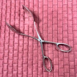 Gourmet Settings Windermere Salad Tongs Glossy Stainless Retired